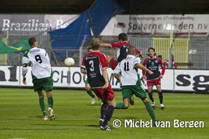 Foto HFC Haarlem verliest met 0-1 van Excelsior