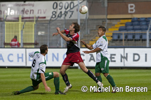 Foto HFC Haarlem verliest met 0-1 van Excelsior